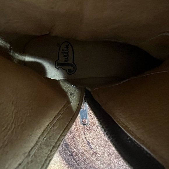 NWT Justin leather knee high boot 7.5 woman’s - Picture 11 of 11